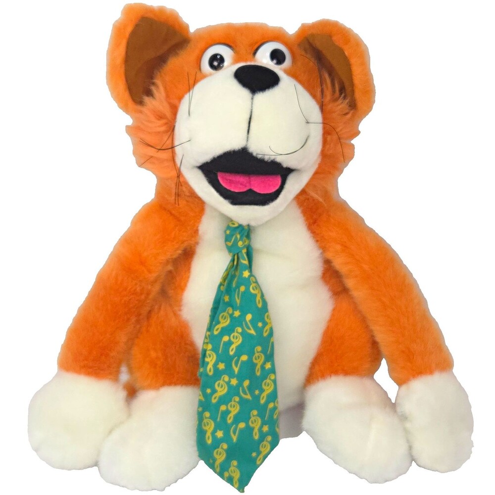 Addison-Wesley Arpeggio The Cat Plush Hand Puppet Educational Classroom 13"